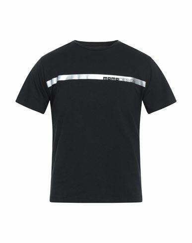 Momo Design Man T-shirt Black Cotton, Elastane Cover