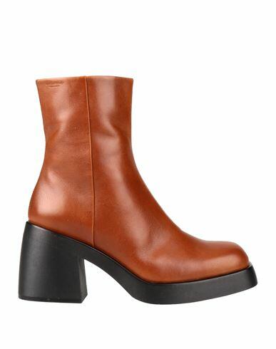 Vagabond Shoemakers Woman Ankle boots Tan Soft Leather Cover