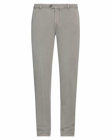 Circolo 1901 Man Pants Grey Cotton, Elastane Cover