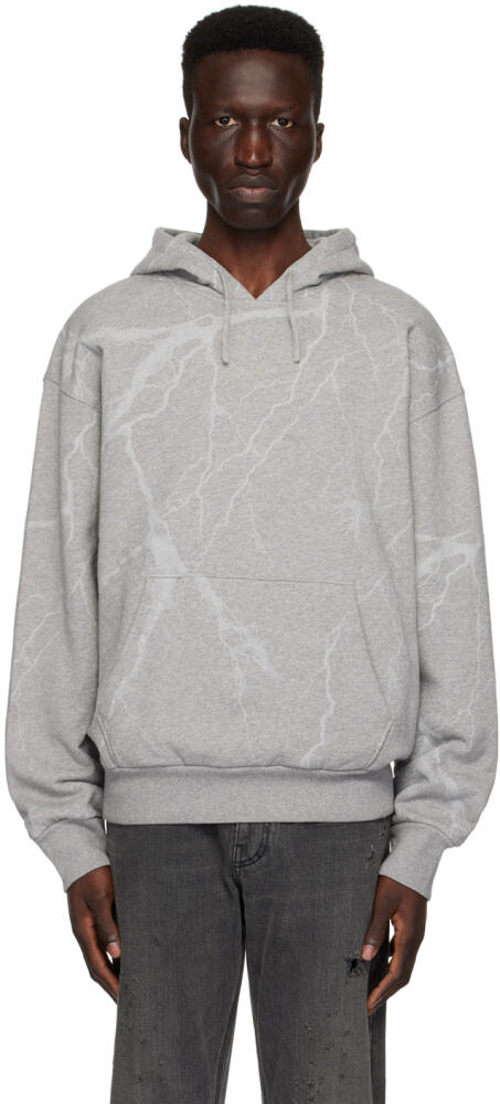 Givenchy Gray Graphic Hoodie Cover