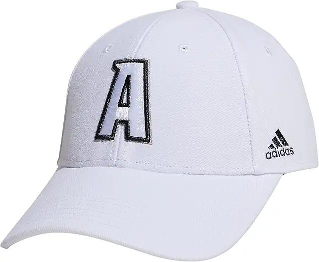 adidas Structured Adjustable Fit Hat (White/Grey/Black) Caps Cover