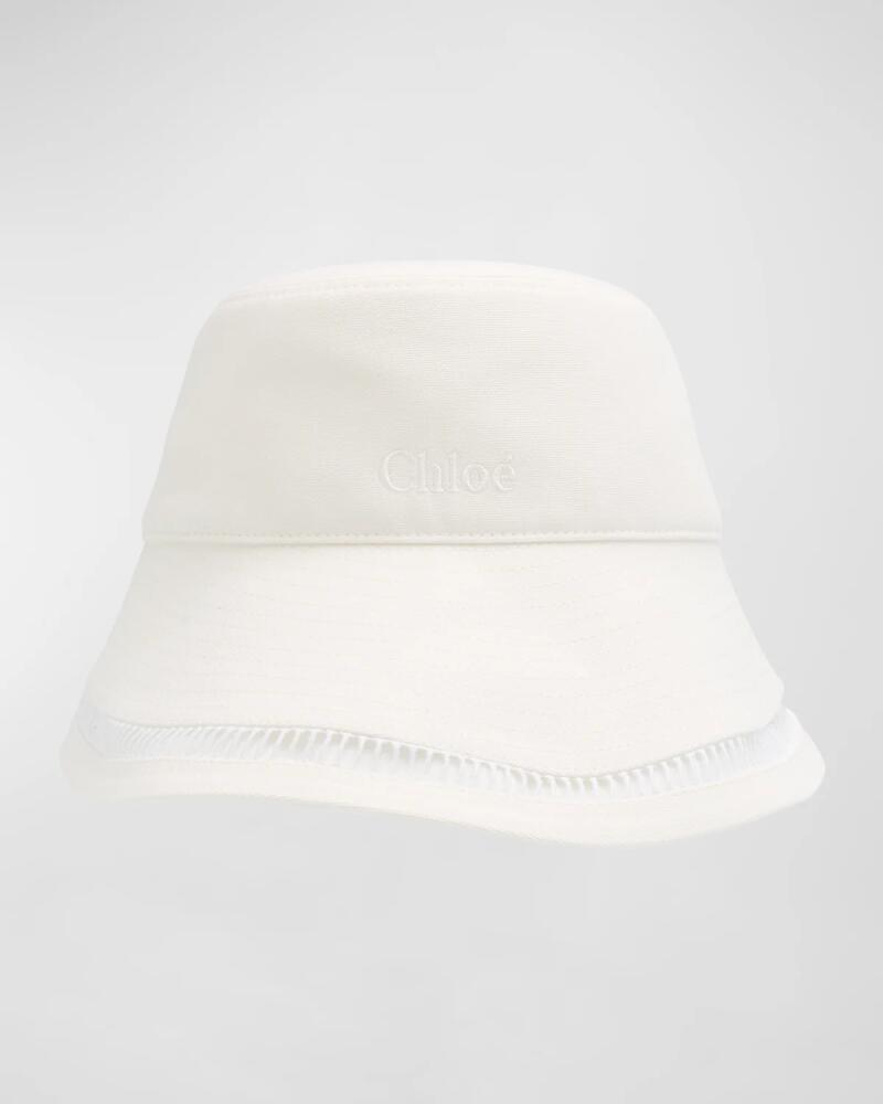 Chloe x High Summer Logo Embroidered Bucket Hat Cover