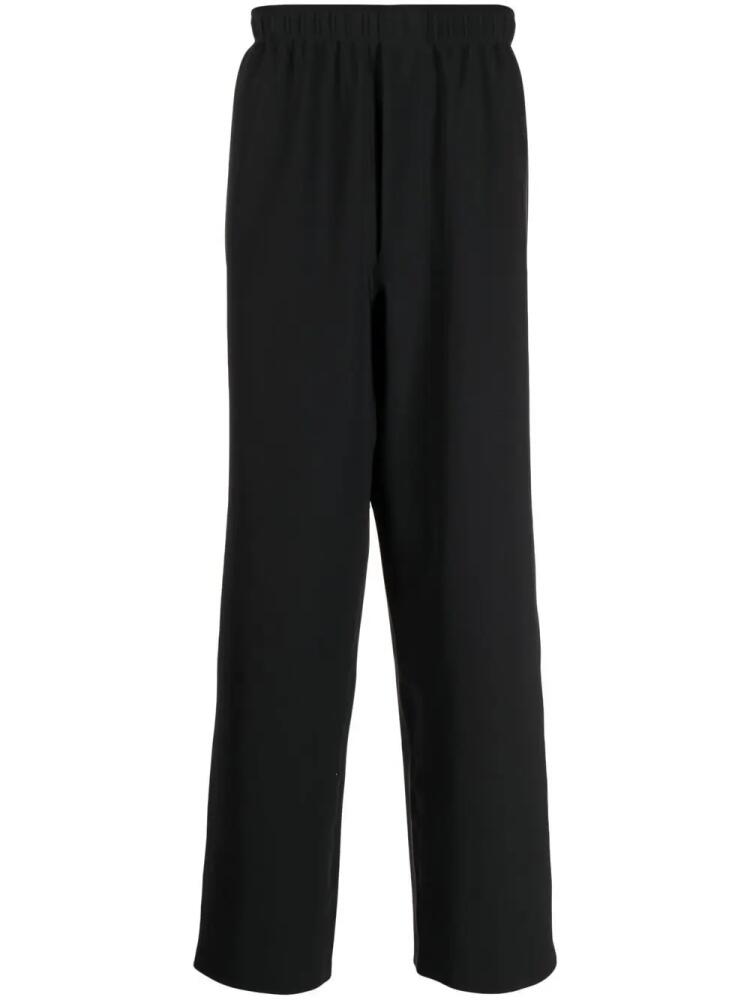 GR10K bonded straight-leg trousers - Black Cover