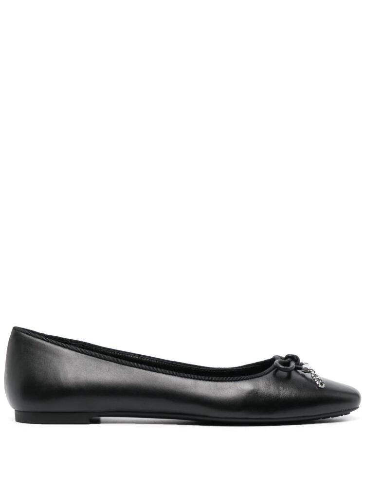 Michael Michael Kors Nori leather ballerina shoes - Black Cover