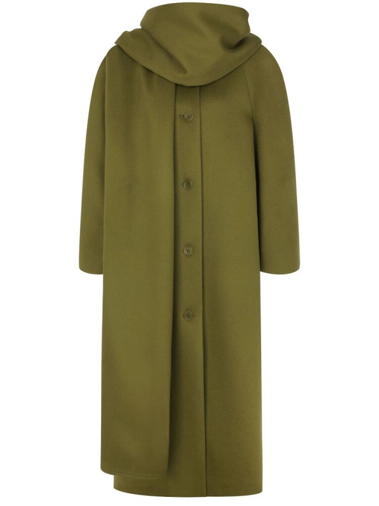 Alberta Ferretti wool single-breasted coat - Green Cover