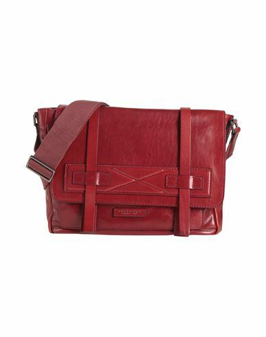 The Bridge Man Cross-body bag Brick red Leather Cover