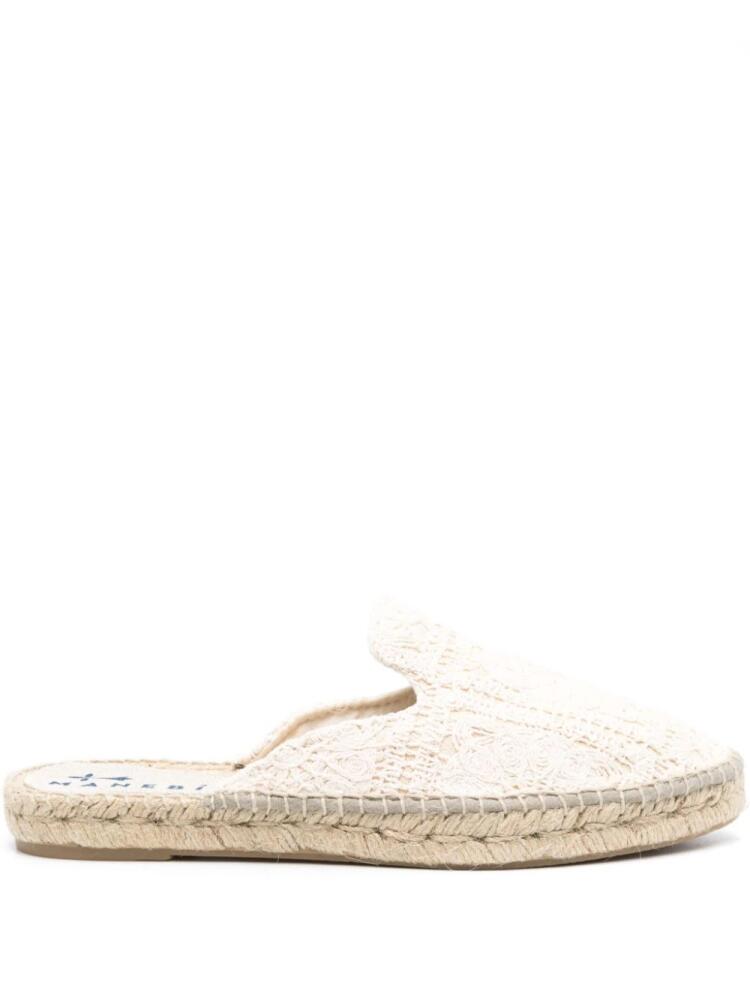 Manebi Yucatán crochet espadrilles - Neutrals Cover