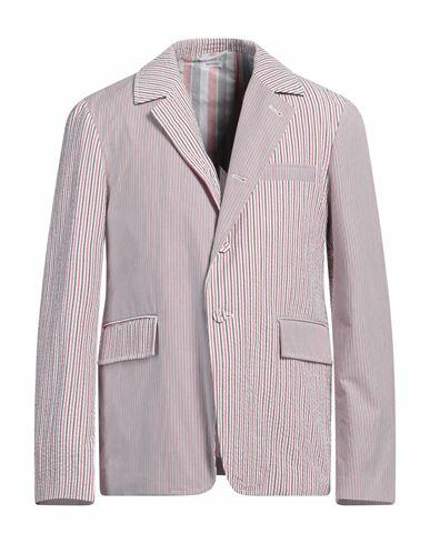 Thom Browne Man Blazer White Cotton Cover