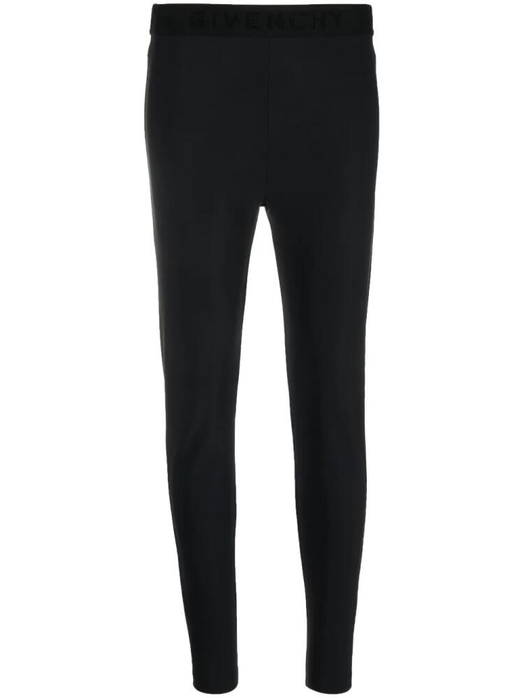 Givenchy logo waistband leggings - Black Cover