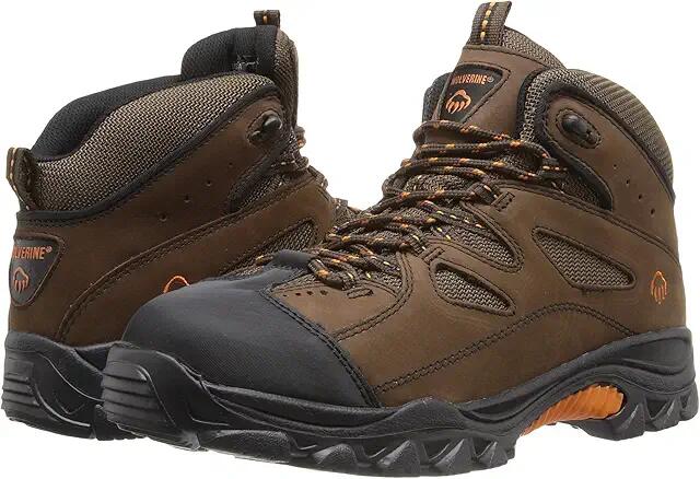 Wolverine Hudson Wolverine Hiker (Brown/Black) Men's Hiking Boots Cover