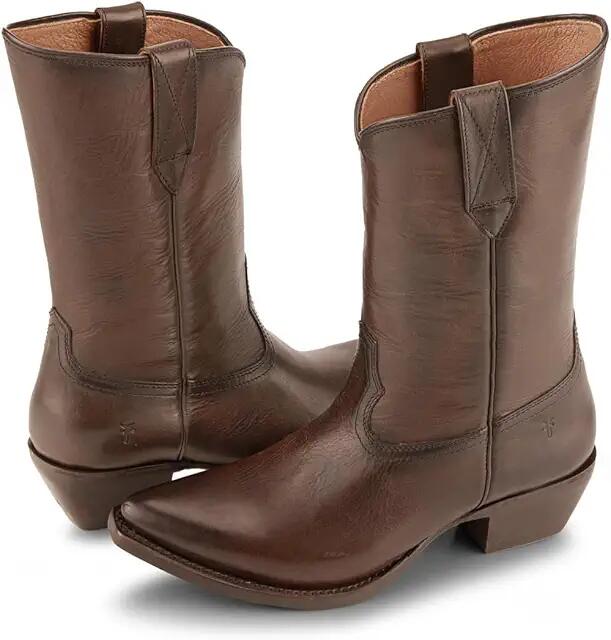 Frye Sacha Mid Pull On (Chocolate) Women's Boots Cover