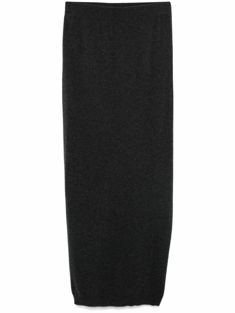 Semicouture slit-detail skirt - Grey Cover