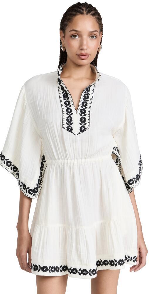 Sea Katya Embroidered Cover Up White Cover