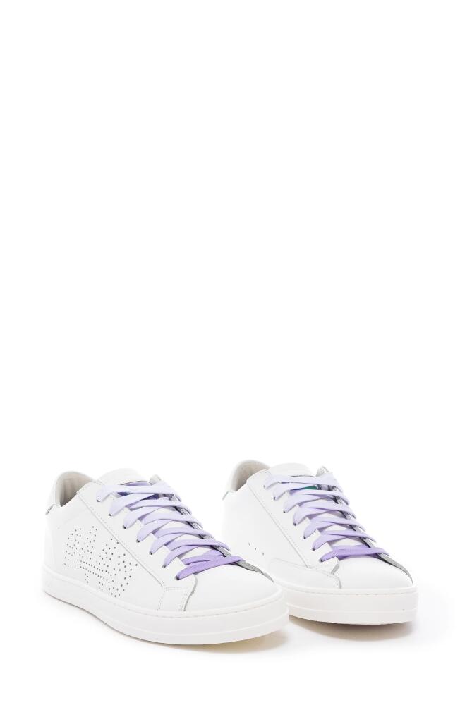 P448 John Sneaker in White/Ultra Violet Cover