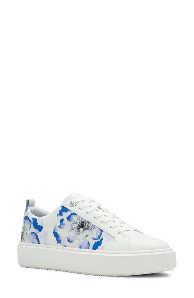 Ted Baker London Avery Platform Sneaker in Blue Multi Cover