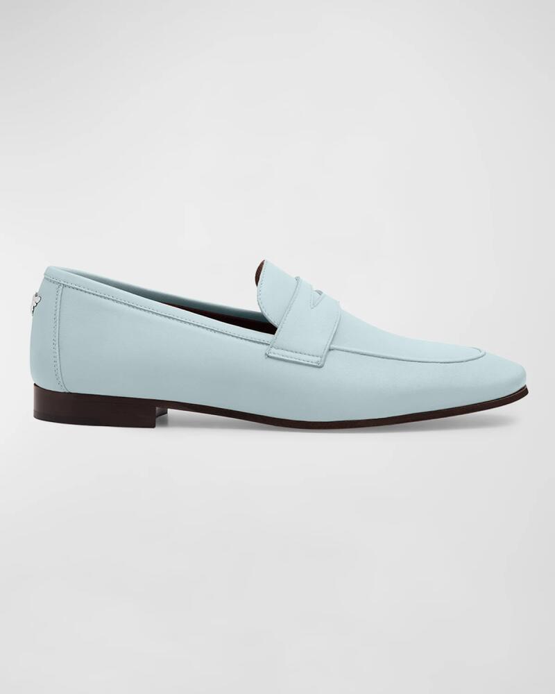 Bougeotte Leather Flat Penny Loafers Cover