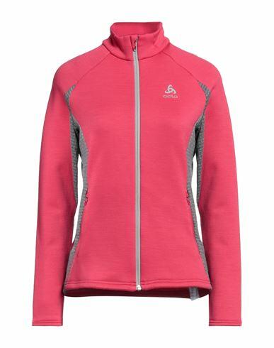 Odlo Woman Sweatshirt Fuchsia Polyamide, Merino Wool, Elastane Cover