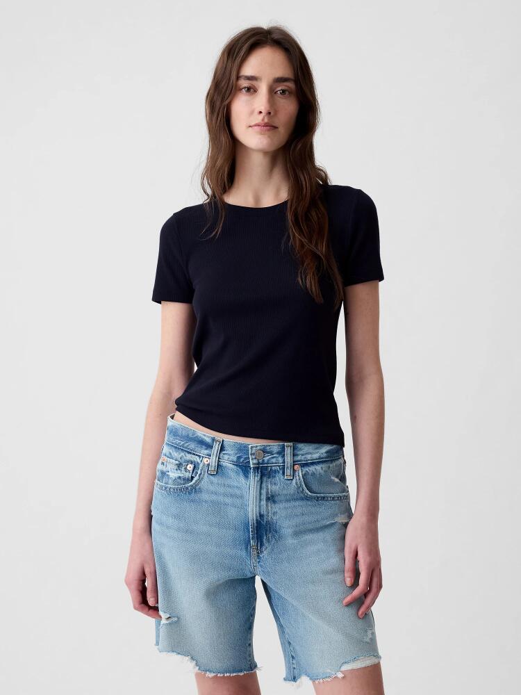 Gap Modern Rib Cropped T-Shirt Cover