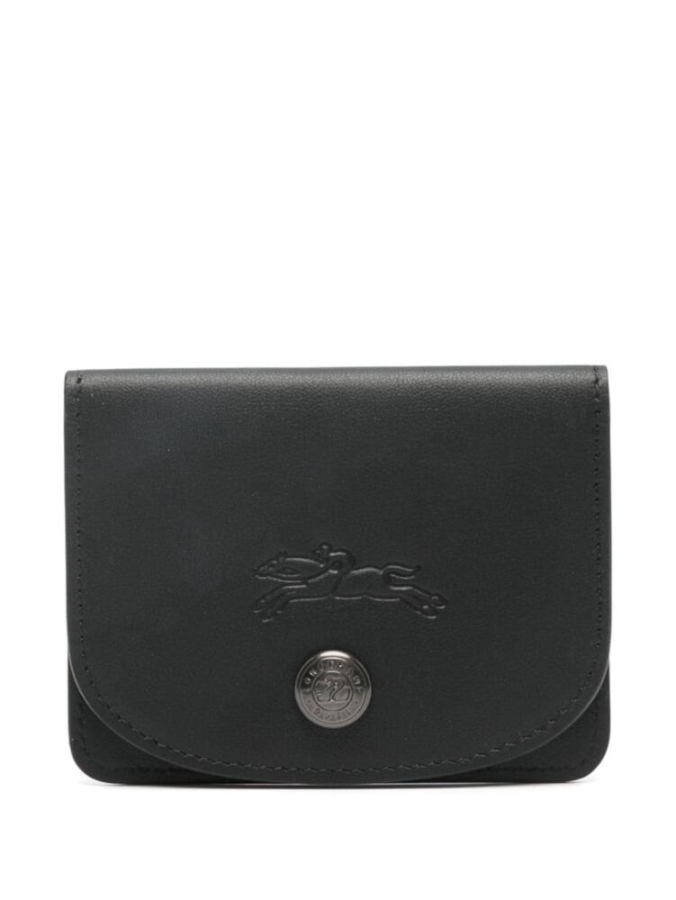 Longchamp Le Pliage Xtra leather card holder - Black Cover