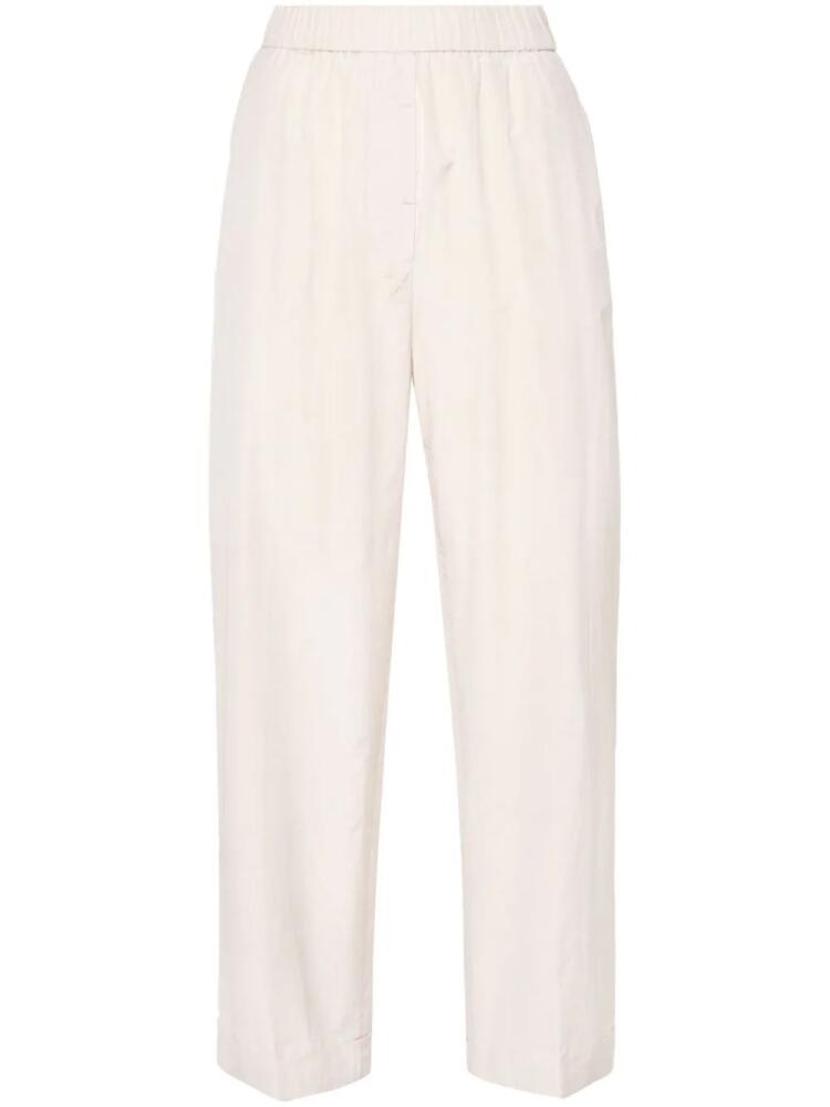 Peserico cropped straight trousers - Neutrals Cover