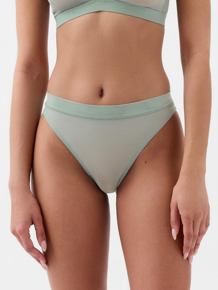 Gap Mesh Thong Cover