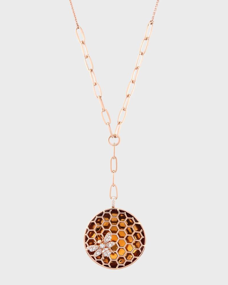 BeeGoddess Honeycomb Y-Necklace Cover