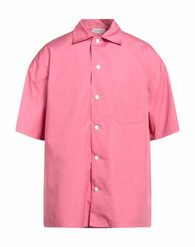 Alexander Mcqueen Man Shirt Fuchsia Cotton Cover