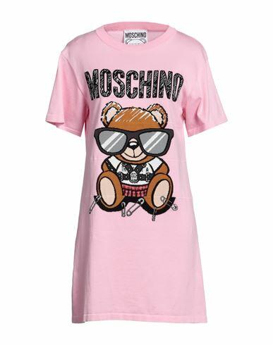 Moschino Woman Mini dress Pink Cotton Cover