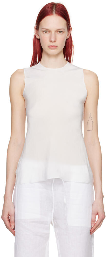 Gabriela Coll Garments White No.256 Tank Top Cover