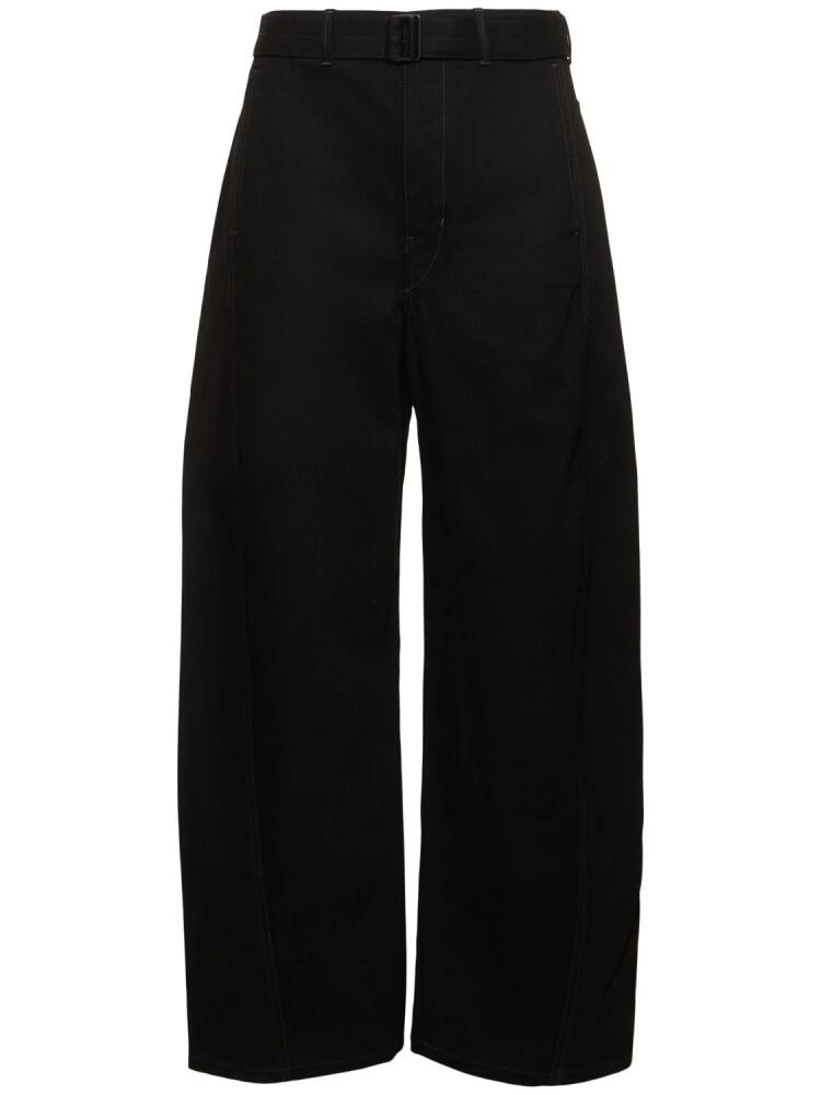 LEMAIRE Twisted Belted Pants Cover