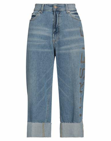 Twenty Easy By Kaos Woman Jeans Blue Cotton, Elastane Cover