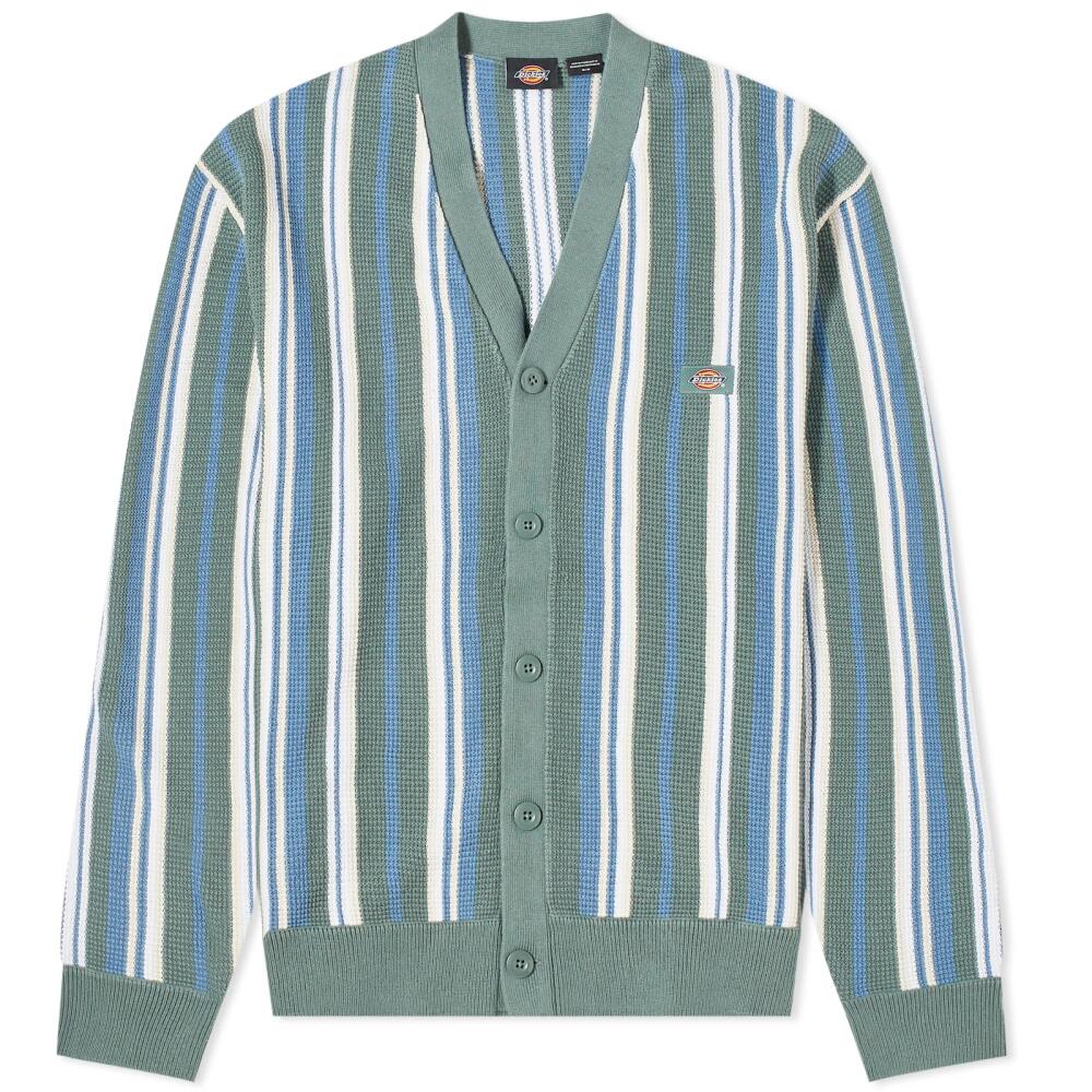 Dickies Men's Glade Spring Cardigan in Coronet Stripe Cover