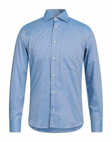 Avignon Man Shirt Light blue Cotton Cover