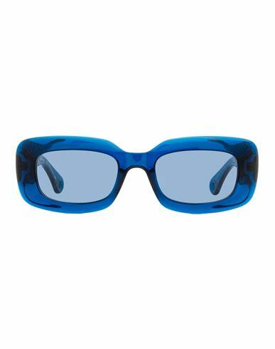 Lanvin Lanvin Twisted Lnv629s Sunglasses Woman Sunglasses Blue Plastic Cover