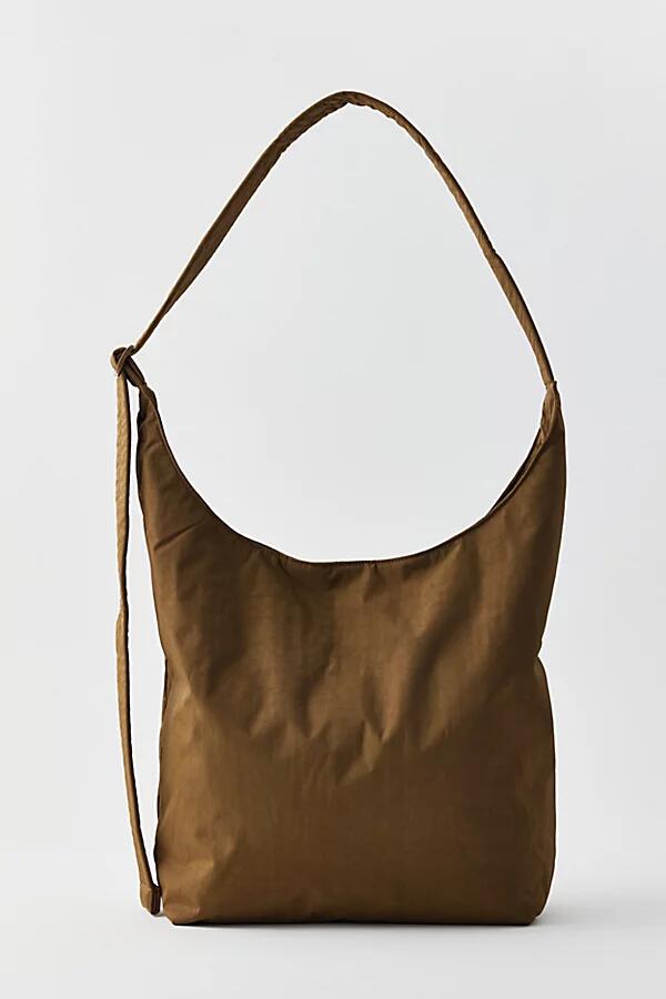 BAGGU Large Nylon Sling Bag in Seaweed Cover