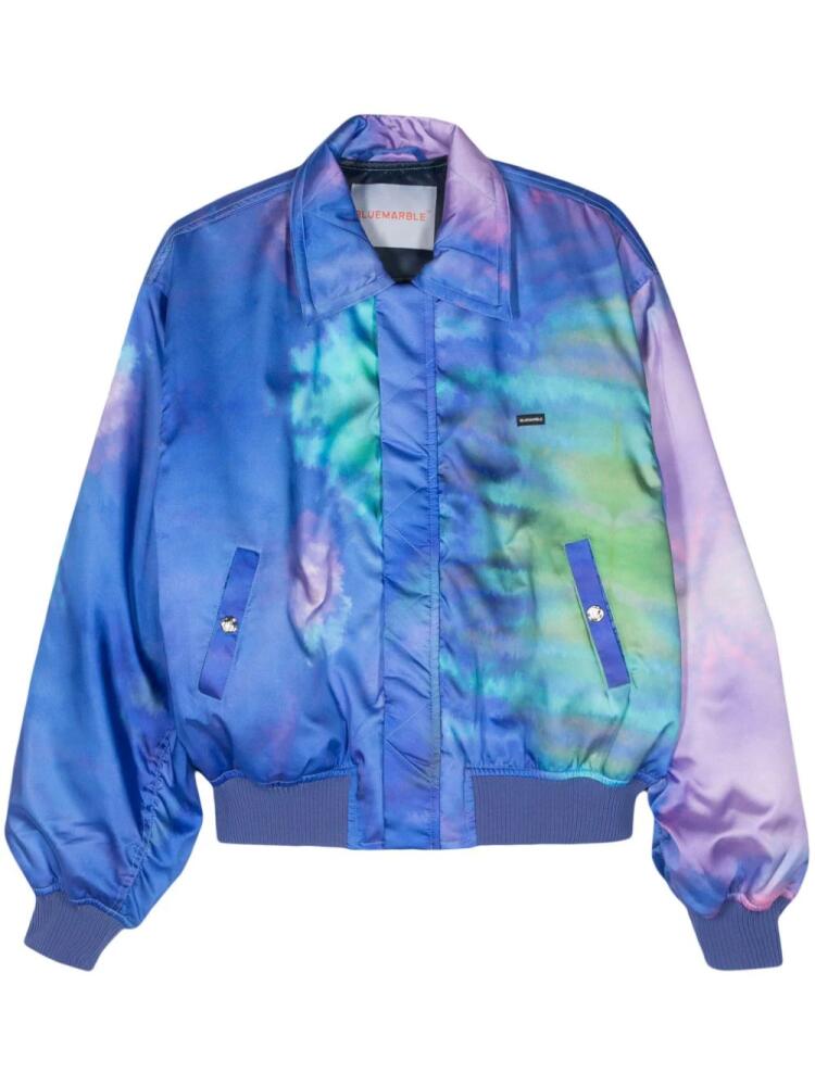 BLUEMARBLE tie-dye pattern padded jacket Cover