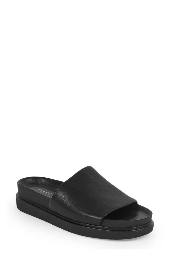 Vagabond Shoemakers Erin Slide Sandal in Black/Black Cover