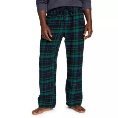 Eddie Bauer Men's Hybernator Flannel Sleep Pants Cover