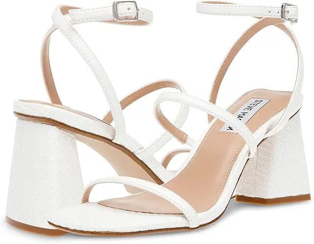 Steve Madden Bayley Heeled Sandal (White) Women's Shoes Cover