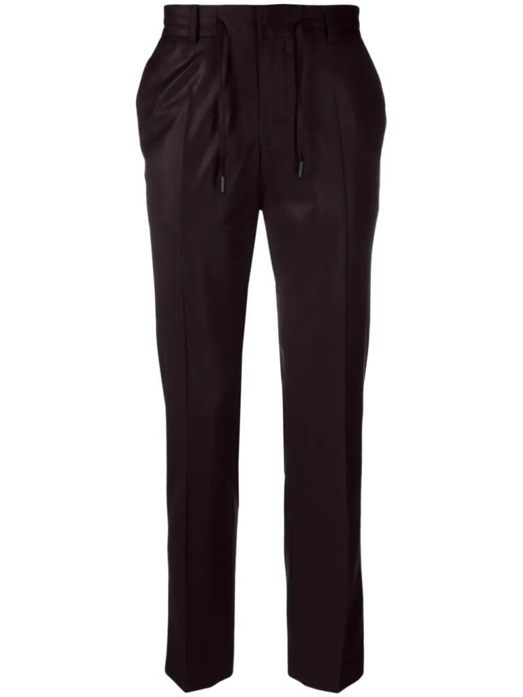 Karl Lagerfeld Pace drawstring tailored trousers - Purple Cover