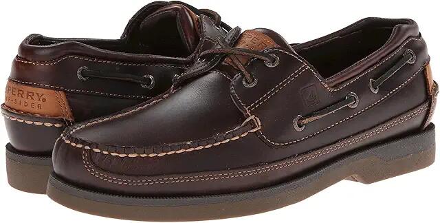 Sperry Mako 2-Eye Canoe Moc (Amaretto) Men's Lace up casual Shoes Cover