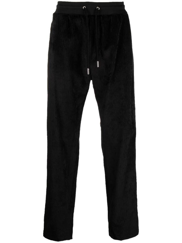 Roberto Cavalli crest appliqué track pants - Black Cover