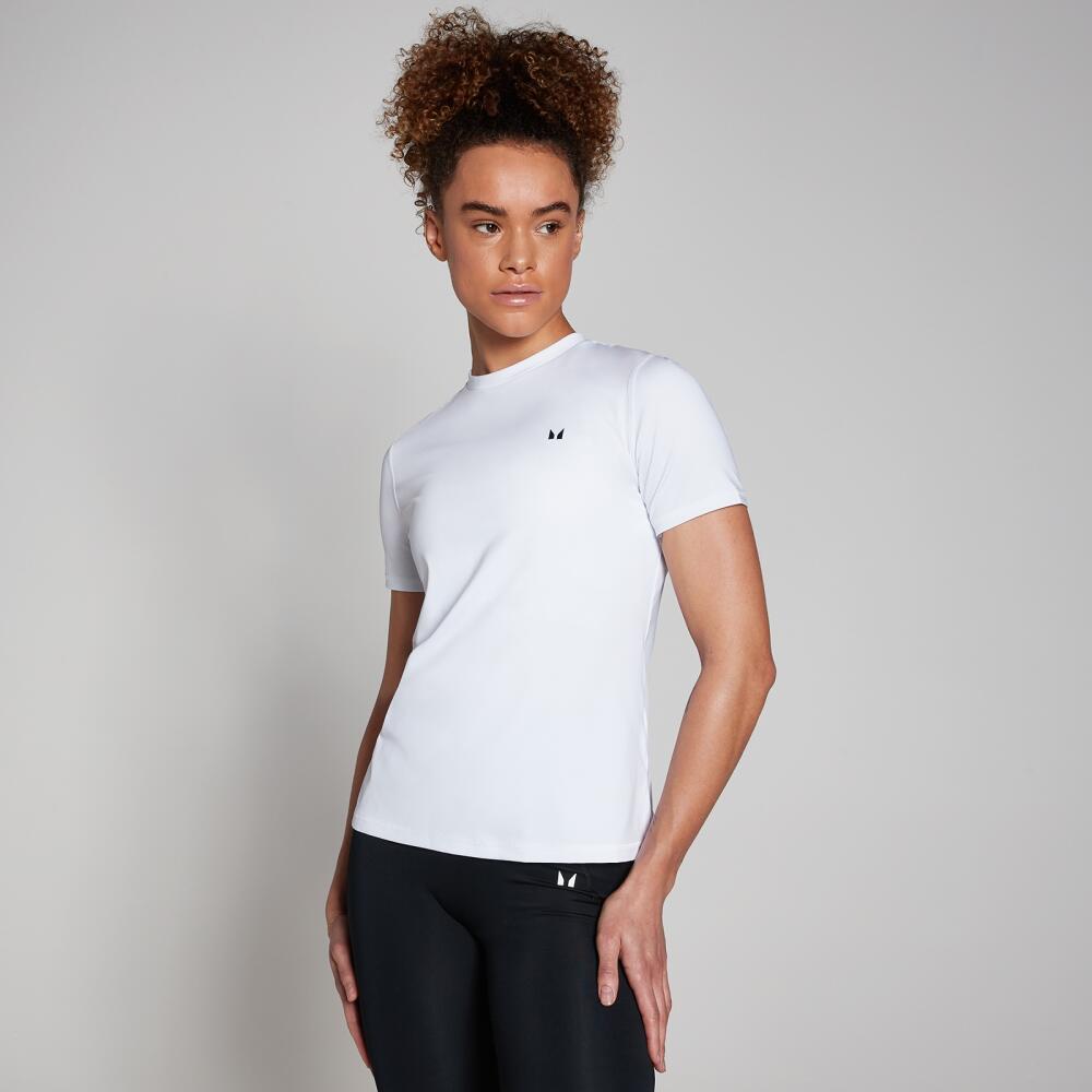 MP Women's Training Short Sleeve T-Shirt - White Cover