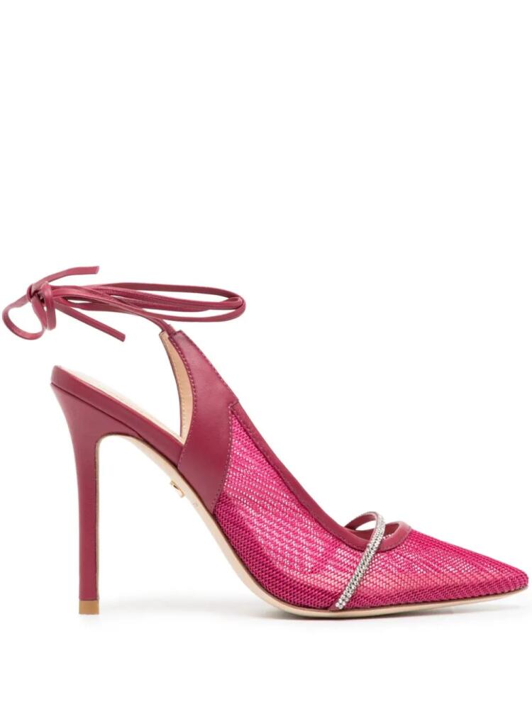 Dee Ocleppo Brenda 105mm leather pumps - Pink Cover