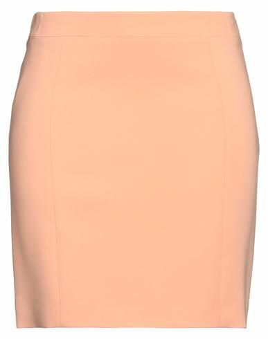 Moschino Woman Mini skirt Apricot Acetate, Elastane, Silk, Viscose Cover