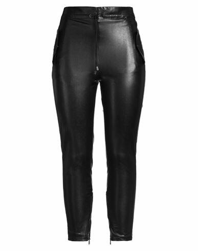 Ermanno Scervino Woman Pants Black Polyamide, Polyurethane resin Cover