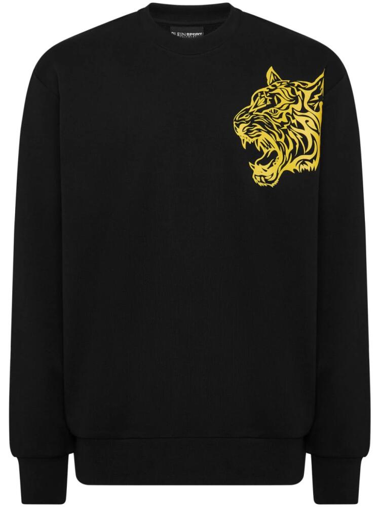 Plein Sport Tiger round-neck sweatshirt - Black Cover