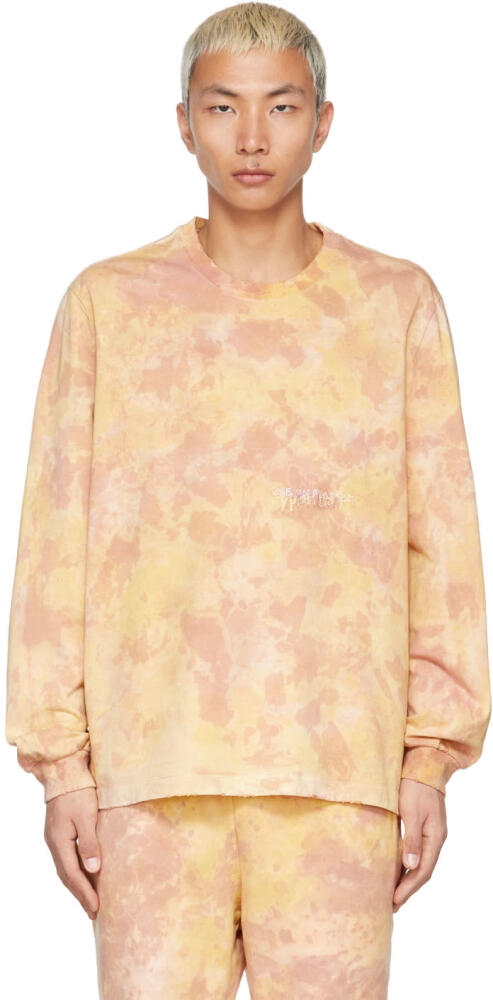 doublet Yellow Vegetable Dyed Long Sleeve T-Shirt Cover