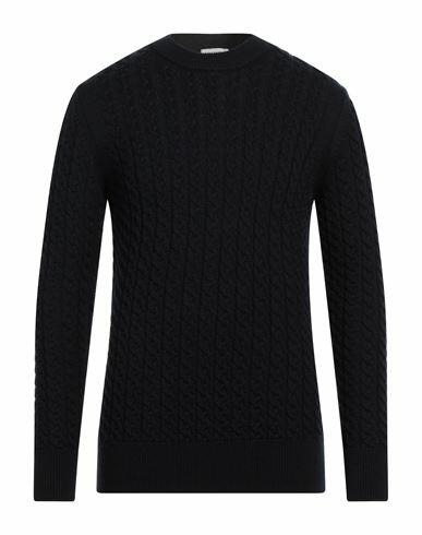 Paolo Pecora Man Sweater Midnight blue Virgin Wool Cover