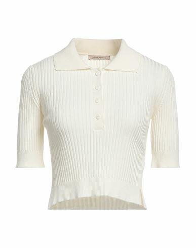 Hinnominate Woman Sweater Cream Viscose, Acrylic, Elastane Cover